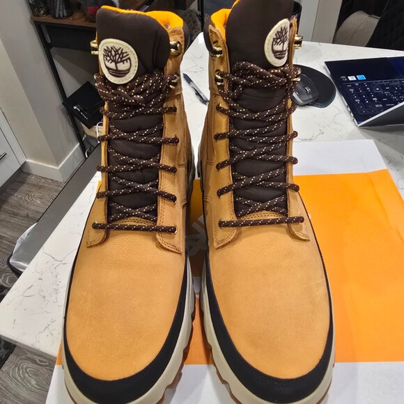 Timberland Originals Ultra Waterproof Boots Wheat Nubuck Men's SZ 11 TB0A44SH231 - Picture 5 of 16